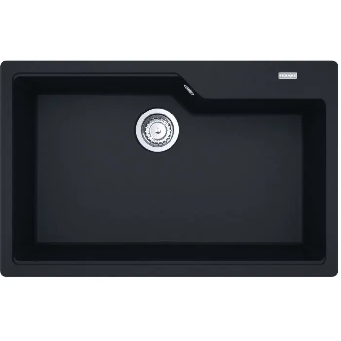 Cuve Urbis Fragranit UBG 610-72 - Noir mat - Automatique - 780 x 500 x 230 mm (sous-meuble 80 cm) - Franke Petit Prix