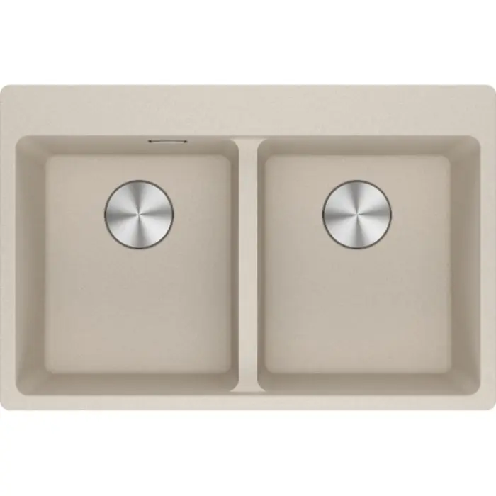 Retour Gratuit Cuve Maris Fragranit MRG 620-34-34 - Café crème - Automatique - 760 x 500 x 200 mm (sous-meuble 80 cm) - Franke
