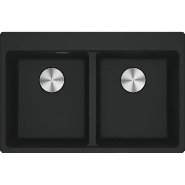 Offre Du Jour Cuve Maris Fragranit MRG 620-34-34 - Noir mat - Automatique - 760 x 500 x 200 mm (sous-meuble 80 cm) - Franke