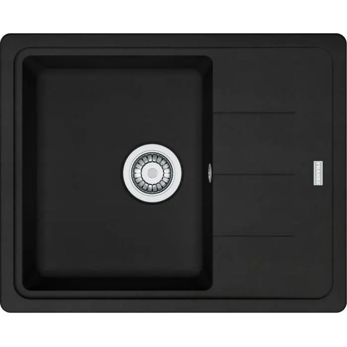 Évier Basis Fragranit BFG 611-62 - noir mat - manuel - 620 x 500 x 200 mm (sous-meuble 45 cm) - Franke Promotion Saisonnière