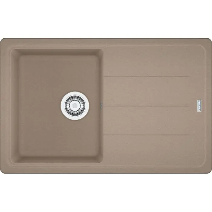 Nouvelle Collection Évier Basis Fragranit BFG 611-78 - oyster - manuel - 780 x 500 x 200 mm (sous-meuble 45 cm) - Franke