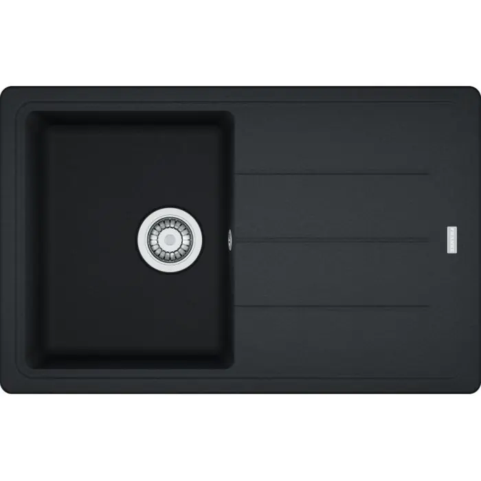 Évier Basis Fragranit BFG 611-78 - onyx - manuel - 780 x 500 x 200 mm (sous-meuble 45 cm) - Franke Expédié Aujourd'hui
