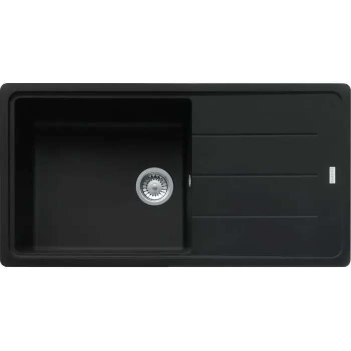 Dernière Chance Évier Basis Fragranit BFG-XL – Noir Mat – Manuel – 970 x 500 x 200 mm (sous-meuble 60 cm) – Franke