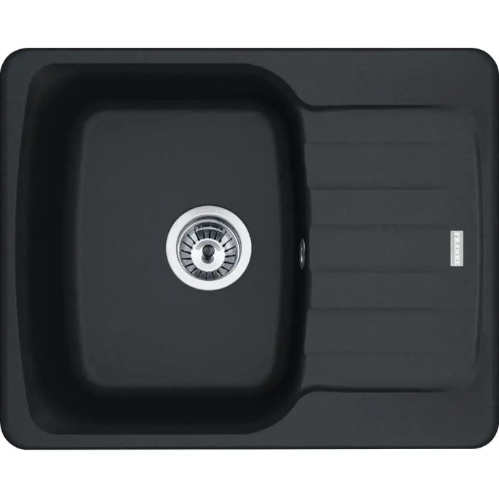 Évier Antea Fragranit AZG 611-62 - noir mat - manuel - 620 x 500 x 210 mm (sous-meuble 45 cm) - Franke Produit De Marque