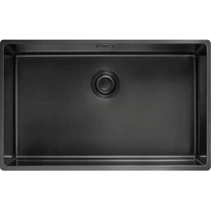 Cuve Mythos Masterpièce BXM 110-68 anthracite 725 x 450 x 200 mm – sous-meuble 80 cm – vidage automatique – Franke Bon Plan