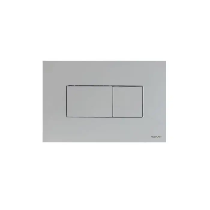 Plaque de commande 3/6L KARISMA pneumatique double débit – blanche – Regiplast Paiement Sécurisé