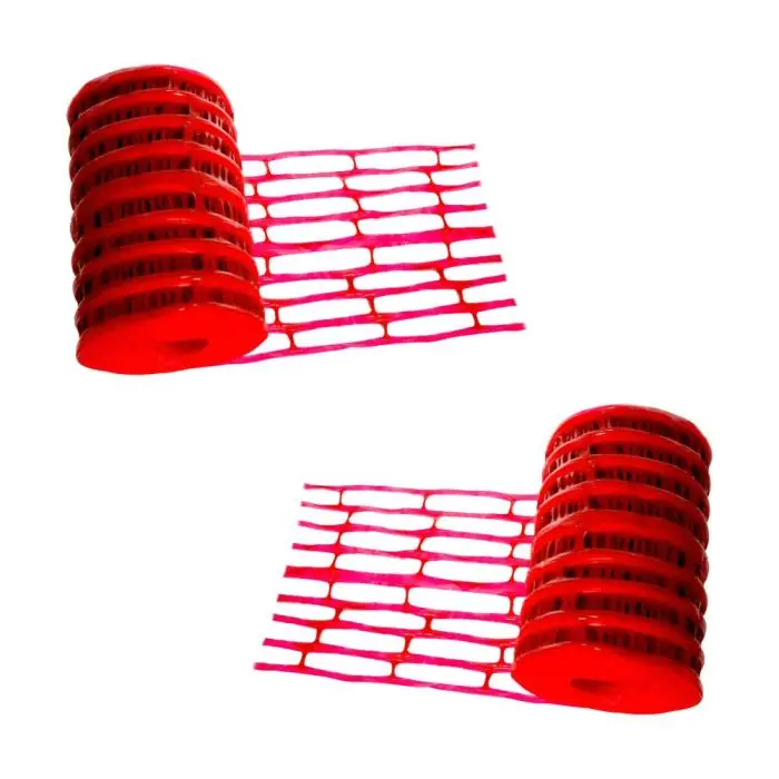Lot de 2 grillages avertisseur rouge électrique 25 m x 30 cm Réduction