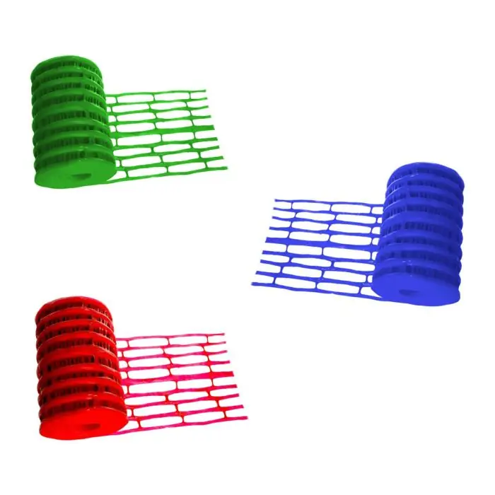 Jusqu&rsquo;à Épuisement Des Stocks Trio de grillages avertisseur 25 m x 30 cm = bleu + rouge + vert