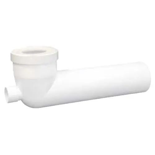 Acheter En Ligne Pipe coudée 90° longue de 40 cm mâle femelle Ø100 avec sortie Ø40 – First Plast