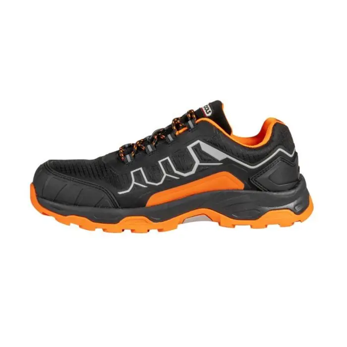 Chaussures de sécurité isolantes noires et oranges - Modèle 10.12 - S3, SRC, Taille 41 Réduction