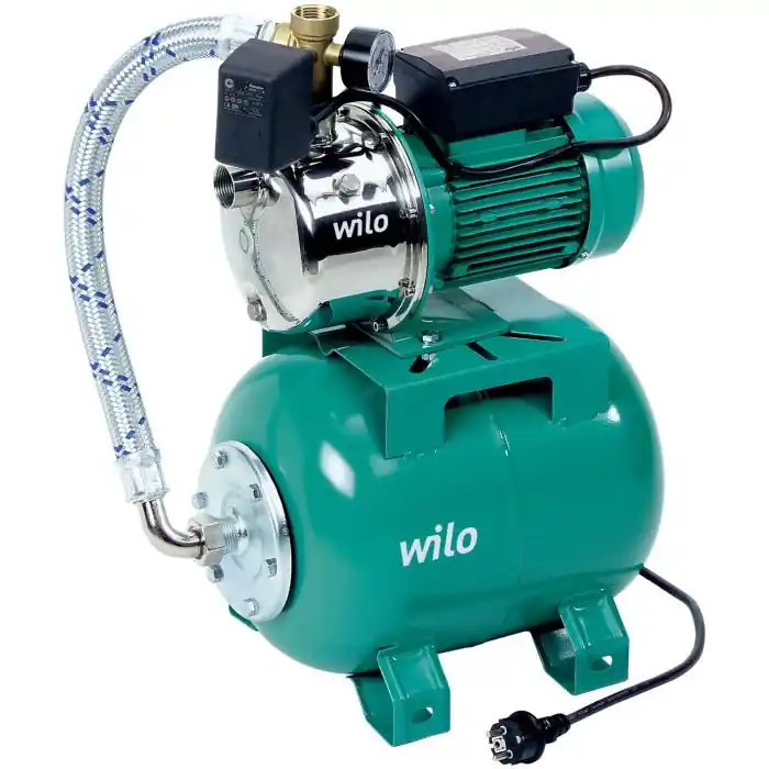 Surpresseur domestique mono WILO-JET HWJ 203 - Réservoir de 20 litres pour eaux claires Haute Qualité