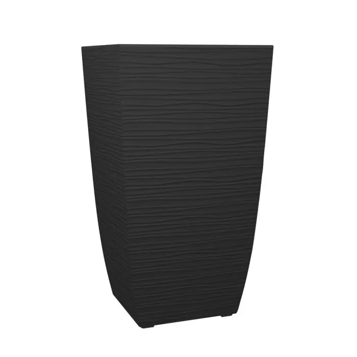 Pot carré Haut DIVA STONE , 43,5 x 43,5 x 78,2 cm, 42 L - EDA Offre Spéciale