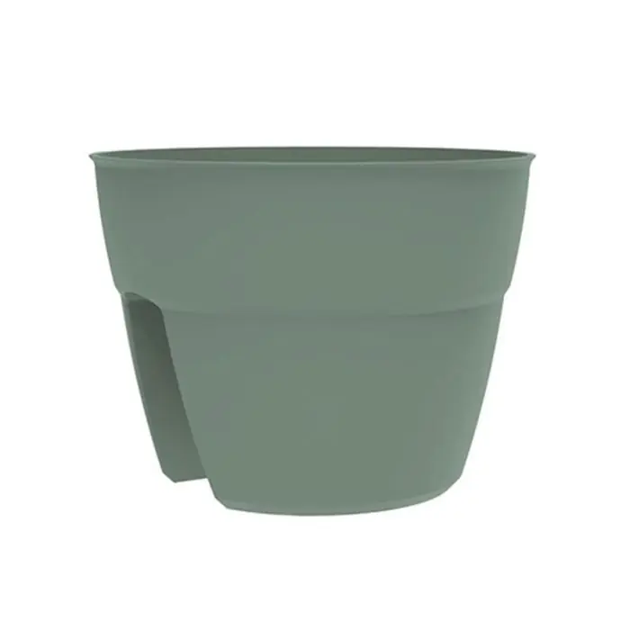 Pot cavalier OSAKA Vert laurier Ø30 cm, 8L - EDA Pas Cher