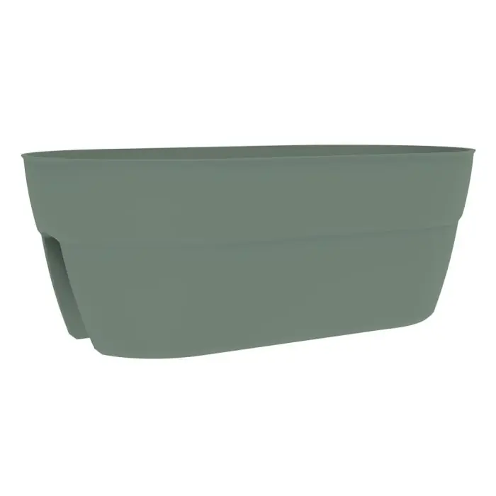 Jardinière cavalière OSAKA Vert laurier, 56 x 30,1 x 20,6 cm - 19,5 L - EDA Meilleur Prix