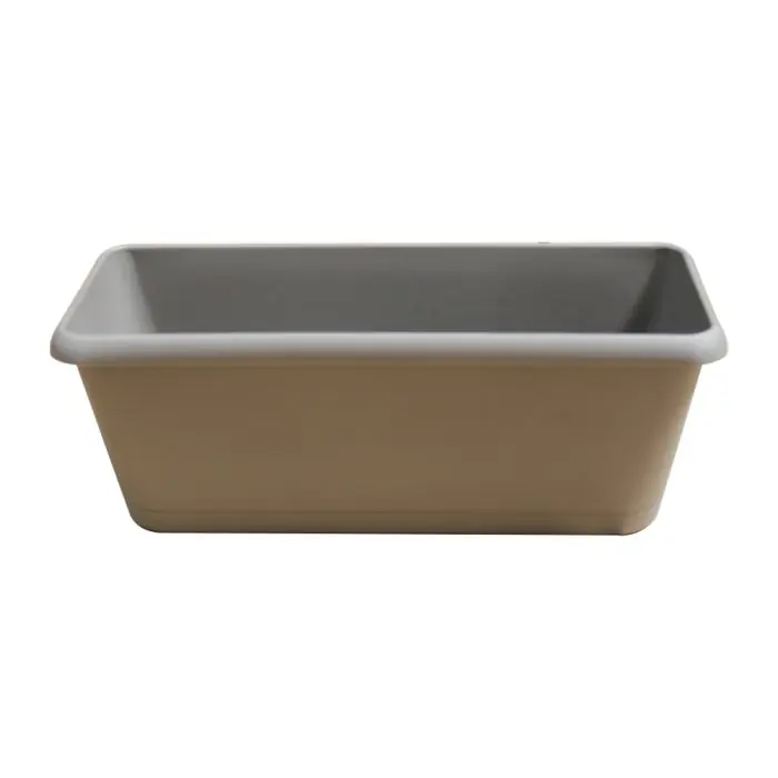 Jardinière CHORUS Taupe, 30 x 12 x 11,4 cm, 2,6 L – EDA Promotion