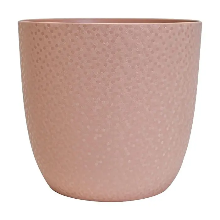 Quantité Limitée Cache-pot OPALE Rose nude, 13,7 x 12,6 cm, 1,4 L - EDA