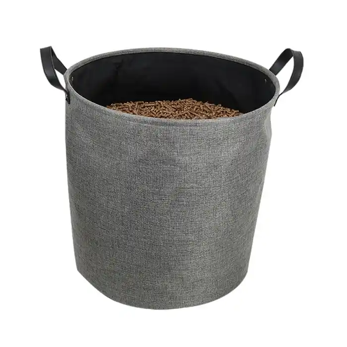 Sac à granulés en tissu 60 L, capacité 30 kg – EDA Promotion