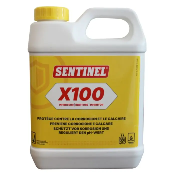 Inhibiteur X100 – Un bidon de 1 litre – Sentinel Livraison Express
