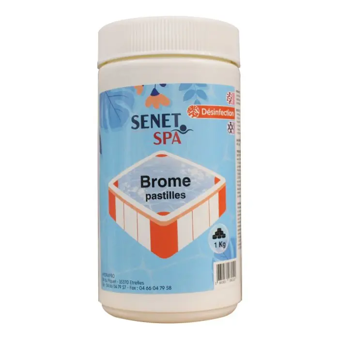 Pas Cher Brome en pastille de 20g - Boite de 1Kg - SENET SPA