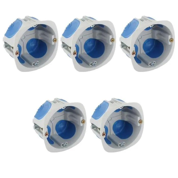 Remise 5 boîtiers d‘appareillage Multimat NO AIR NF pour cloison sèche Ø67 x 40 mm - BLM