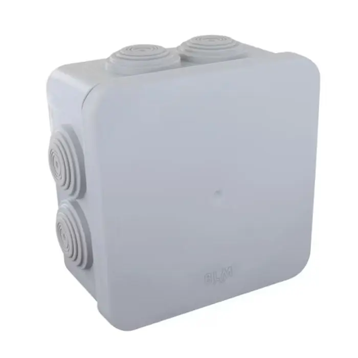 Boîte de dérivation à membrane étanche 650° OPTIBOX IP55 100 x 100 x 45 mm – BLM Prix Promo