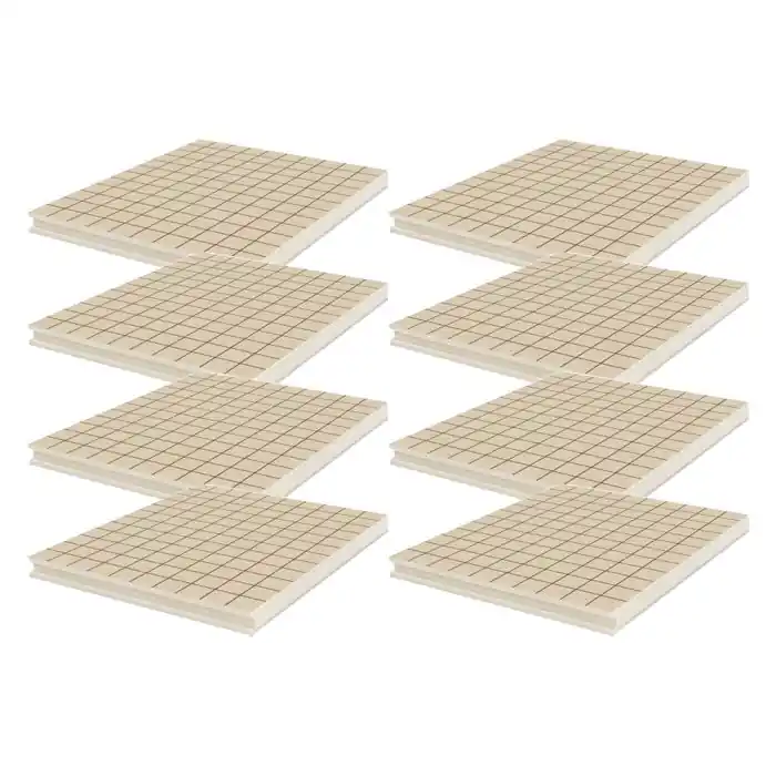 Dalle lisse polyuréthane R2,40, Ep.52 mm - Lot de 8 dalles (9,36 m²) Jusqu'à Épuisement Des Stocks
