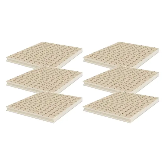Meilleure Vente Dalle lisse polyuréthane R3,15, Ep.68 mm - Lot de 6 dalles (7,02 m²)