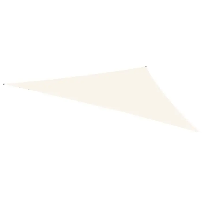 Voile d‘ombrage Austral triangle ivoire 3,6 x 3,6 x 3,6 m – GARD&ROCK Livraison Express