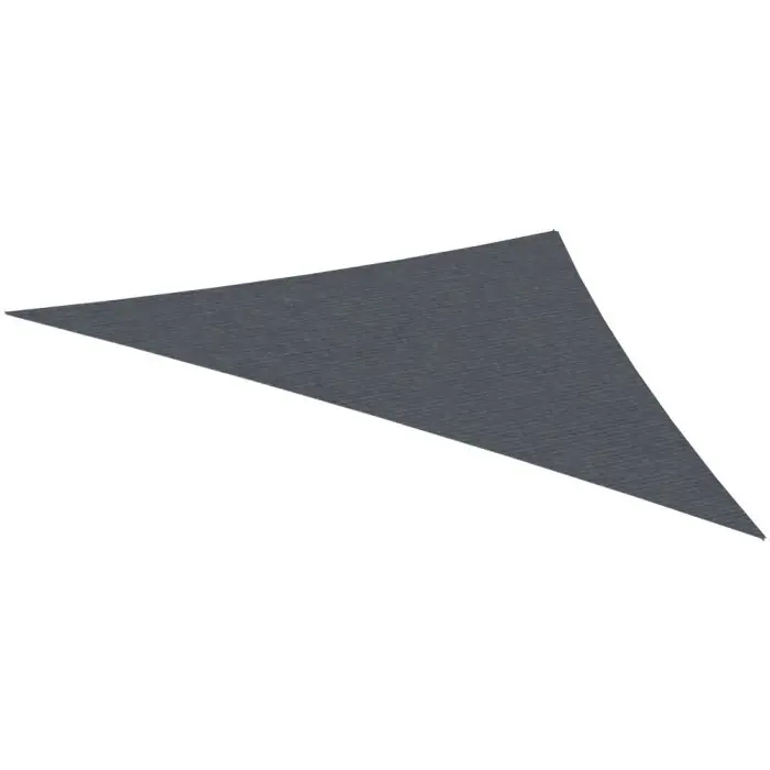 Quantité Limitée Voile d‘ombrage Austral triangle graphite 3,6 x 3,6 x 3,6 m – GARD&ROCK