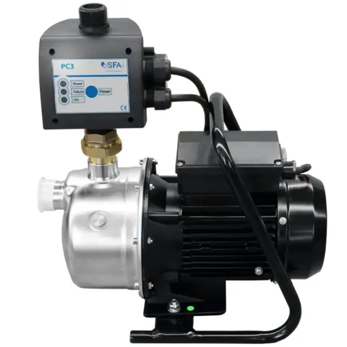 Pompe à jet de surface SANIJET 4-50 PC3 avec commande de pression pour eau claire et eau de pluie - SFA Promotion