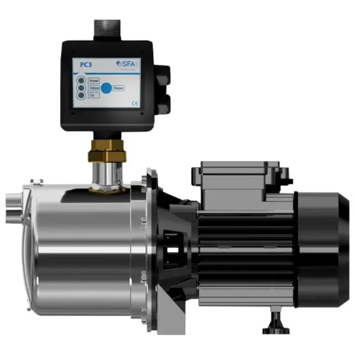 Promotion Pompe à jet de surface SANIJET 5-55 PC3 avec commande de pression pour eau claire et eau de pluie - SFA