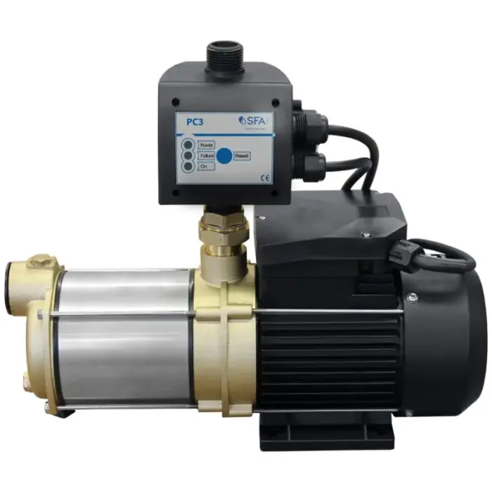 Meilleure Vente Pompe centrifuge SaniMHP 4-40 PC3 horizontale multicellulaire avec commande de pression – polyvalente en eaux claires – SFA