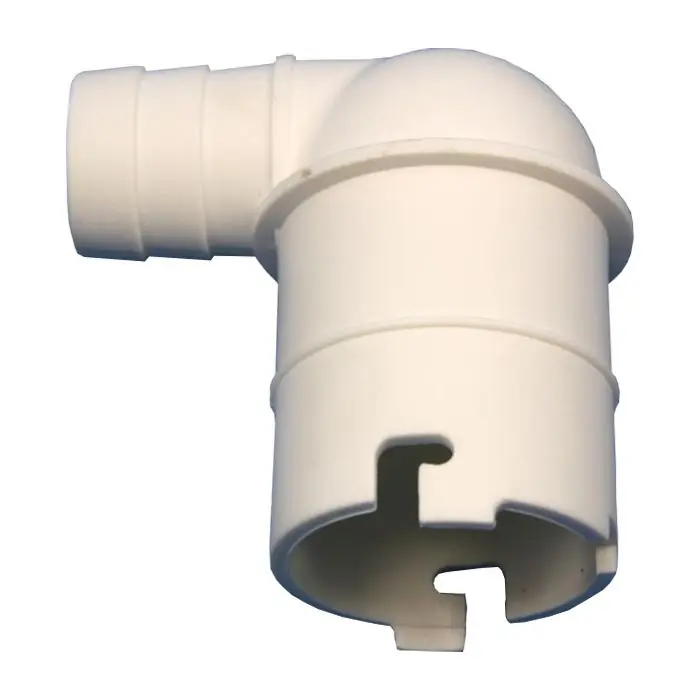 Authentique Coude anglais 23/23 blanc pour évacuation pour Sanidouche +