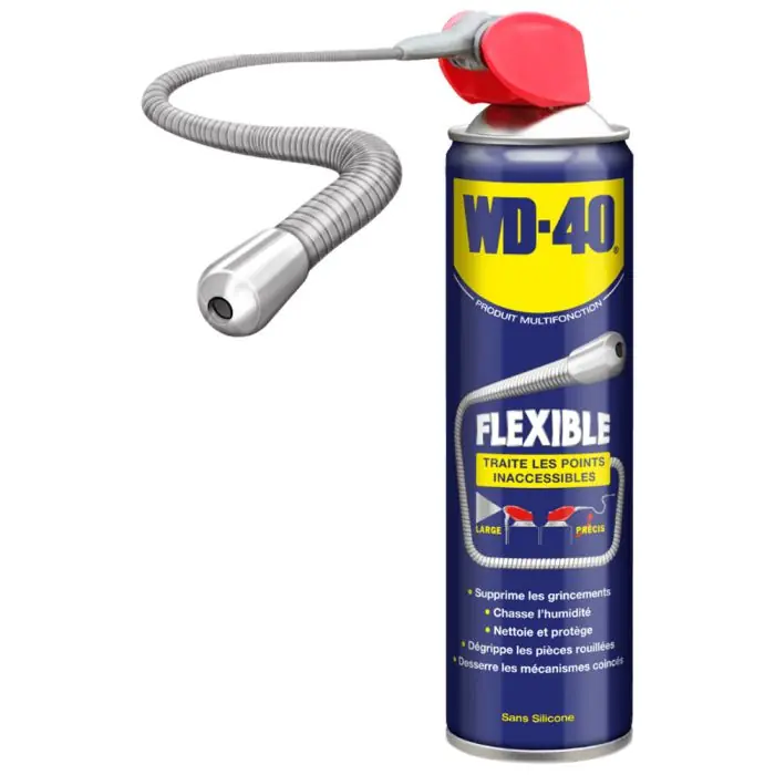 Usine Directe Produit multifonction WD-40 spray multiposition 400 ml avec flexible