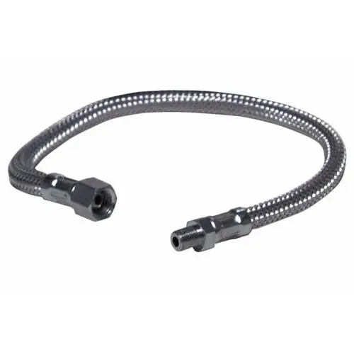 Retour Gratuit Un flexible fioul mâle 1/8" (5/10) x femelle 1/4" (8/13) droit Ø6 mm longueur 600 mm haute pression
