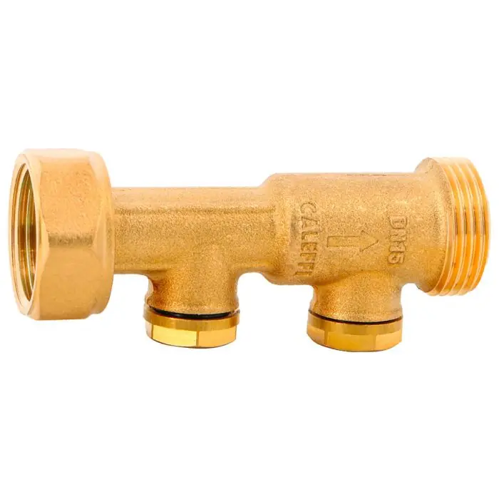 Clapet antipollution NF ACS femelle mâle 1" (26/34) avec bouchons laiton 1/4" (8/13) - Longueur 81 mm - Sferaco Meilleure Vente