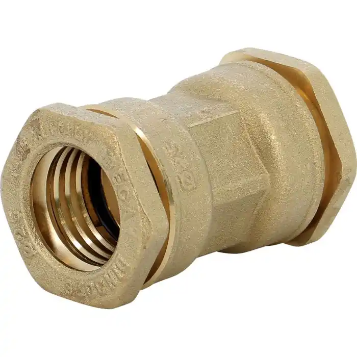 Nouveauté Manchon d‘accouplement 66,5 mm DECA laiton pour tube PE ancienne génération Ø21 - Sferaco