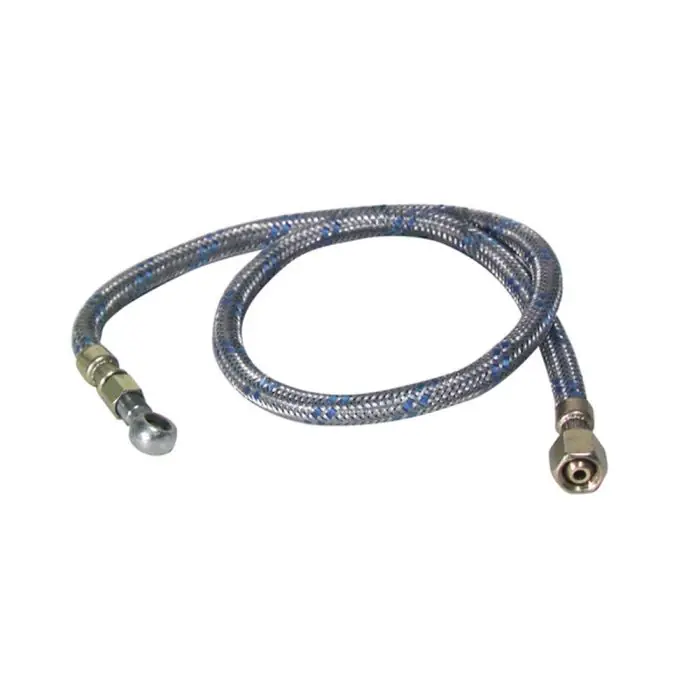 Flexible fioul Femelle 3/8" x Banjo droit, Ø8 mm, longueur 1500 mm pour chaudière FRANCO BELGE Top Vente