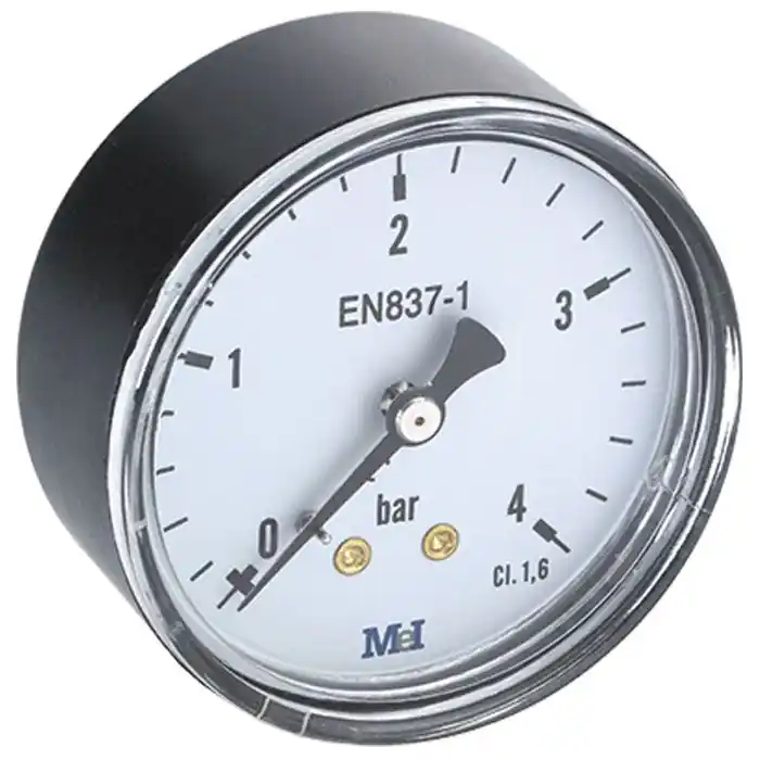Manomètre Axial sec Mâle 1/8&Prime; (5/10) – Ø40 mm – 0 à 25 bar – boîtier ABS CL.1,6 – Arcanaute Produit De Marque