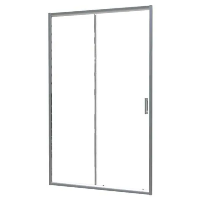 Paroi porte coulissante CONCEPT‘O – profilés chromés – L 180 x 195 cm – ELMER By Ayor Nouveauté