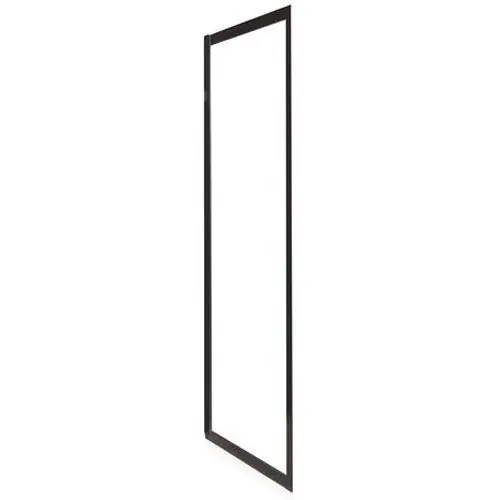 Vente Directe Retour fixe CONCEPT‘O – L 80 x 195 cm – profilés noirs – ELMER By Ayor