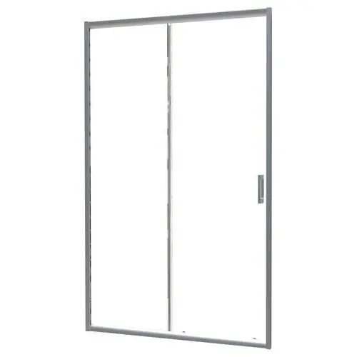 Paroi porte coulissante CONCEPT‘O – profilés chromés – L 140 x 195 cm – ELMER By Ayor Offre Limitée