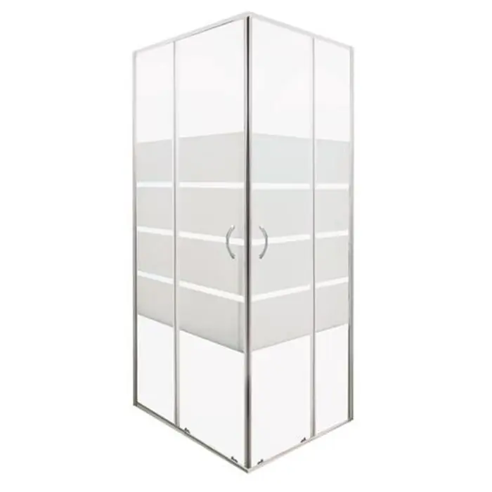 Paroi accès d‘angle ERIS 2 volets coulissants, L 90 x H 190 cm – ONDEE By Ayor Promotion Saisonnière