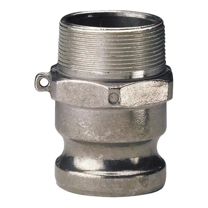 Nouveauté Raccord rapide à cames aluminium adaptateur mâle F - 1‘‘1/4 (33/42)