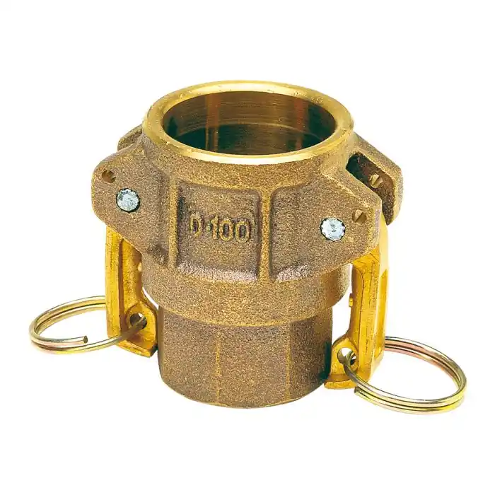 Top Vente Raccord rapide à cames laiton coupleur femelle D - 1/2‘‘ (15/21)