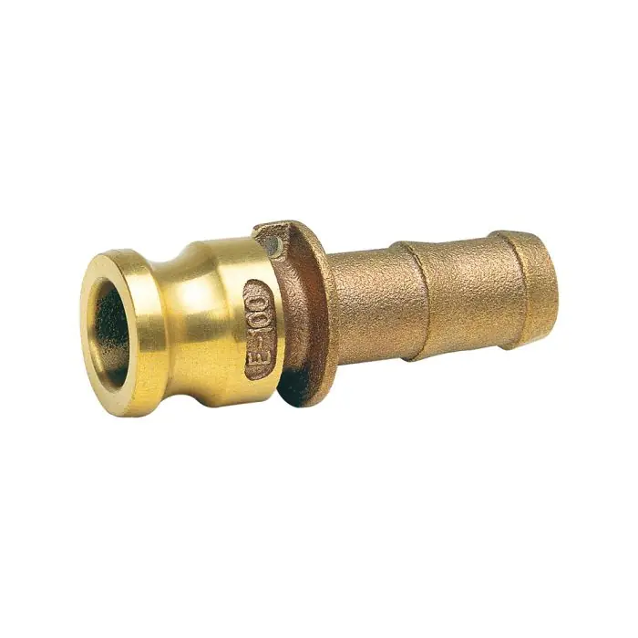 Solde Raccord rapide à cames laiton adaptateur cannelé E - 4‘‘ (102/114)