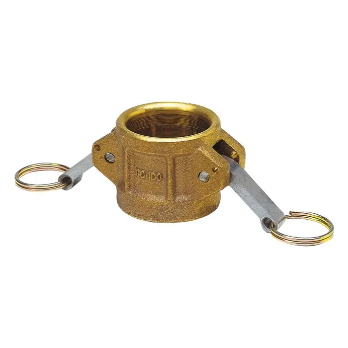 Raccord rapide à cames laiton bouchon coupleur DC - 4‘‘ (102/114) Commande En Gros