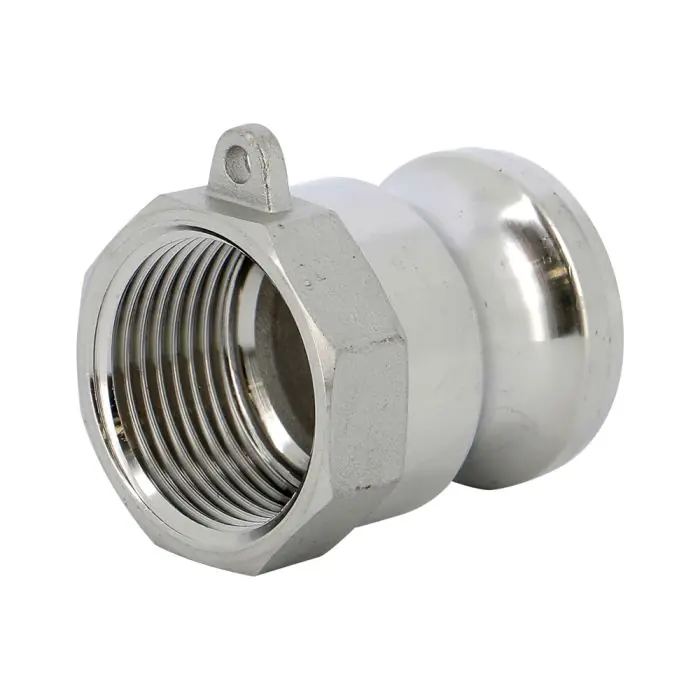 Commander Maintenant Raccord rapide à cames inox adaptateur femelle A - 2‘‘1/2 (66/76)
