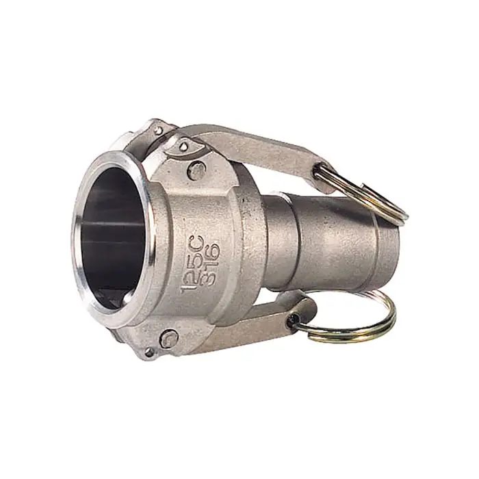 Prix Cassé Raccord rapide à cames inox coupleur cannelé C - 2‘‘1/2 (66/76)
