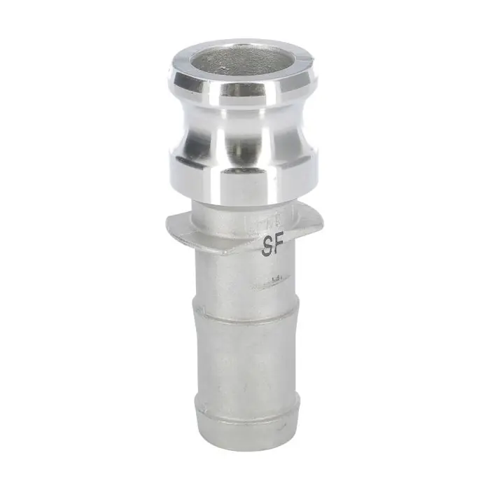 Jusqu'à Épuisement Des Stocks Raccord rapide à cames inox adaptateur cannelé E - 1/2‘‘ (15/21)